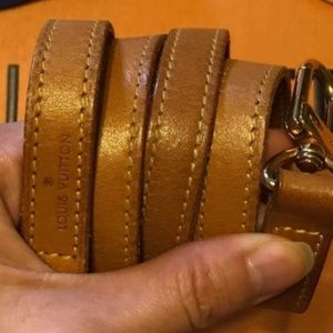Authentic Louis Vuitton Vachetta Strap